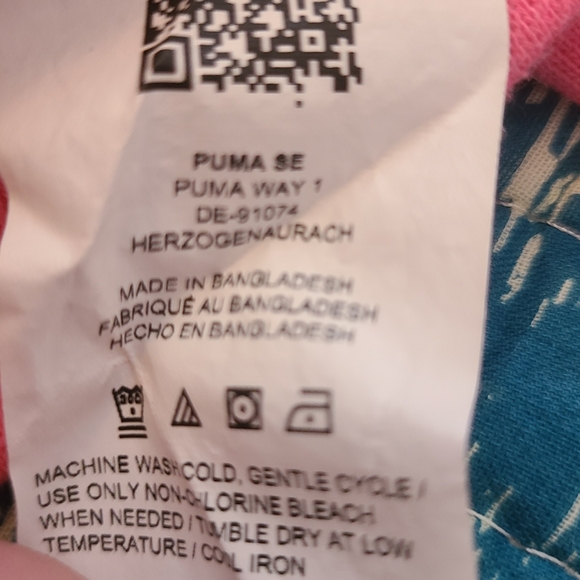 Puma Outfit Newborn Sweatshirt And Pants Pink And Gray - Picture 14 of 15